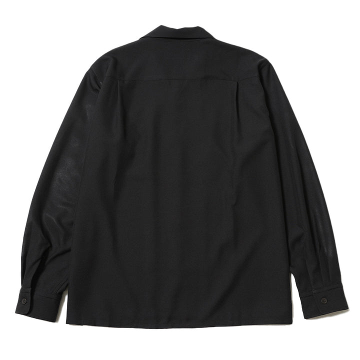 HUMMING BIRD OPEN COLLAR LS SHIRT