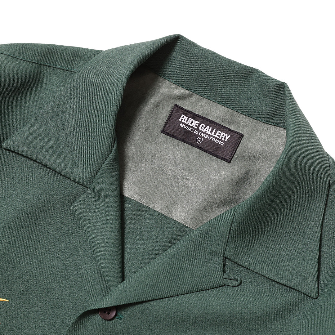 HUMMING BIRD OPEN COLLAR LS SHIRT