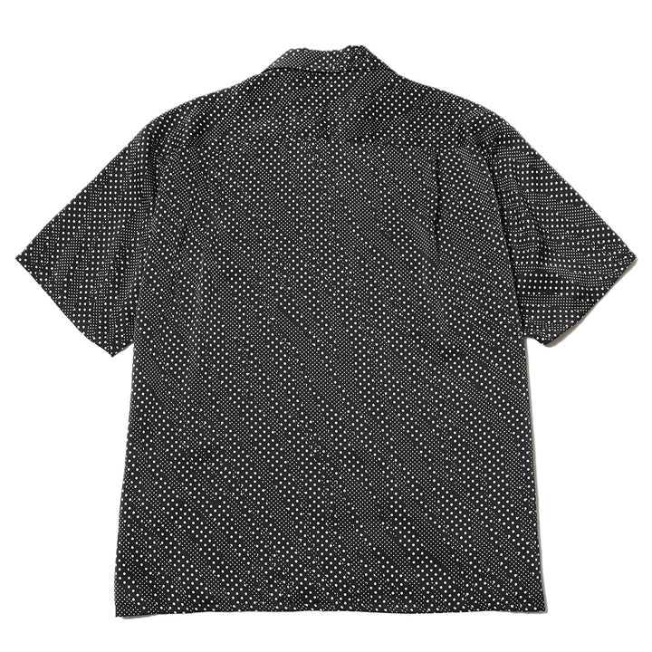 DOT OPEN COLLAR SS SHIRT