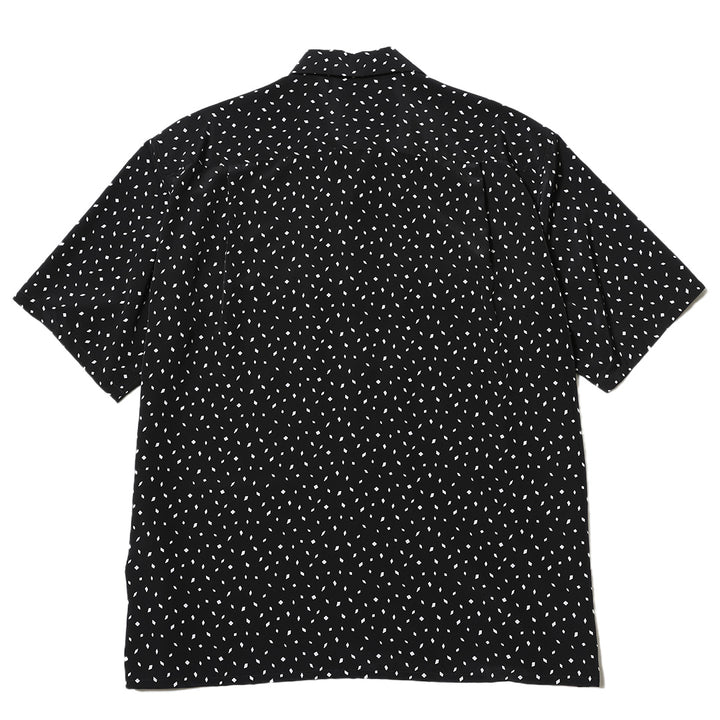 DIA OPEN COLLAR SS SHIRT