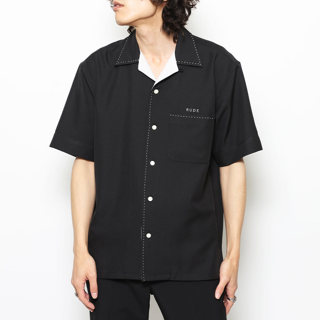 RUDE OPEN COLLAR SS SHIRT – RUDE GALLERY OFFICIAL ONLINE SHOP