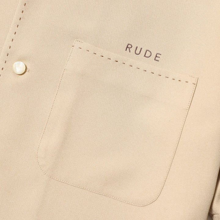 Isabelle Rude Shirt RUDE OPEN COLLAR SS SHIRT – RUDE GALLERY OFFICIAL ONLINE SHOP