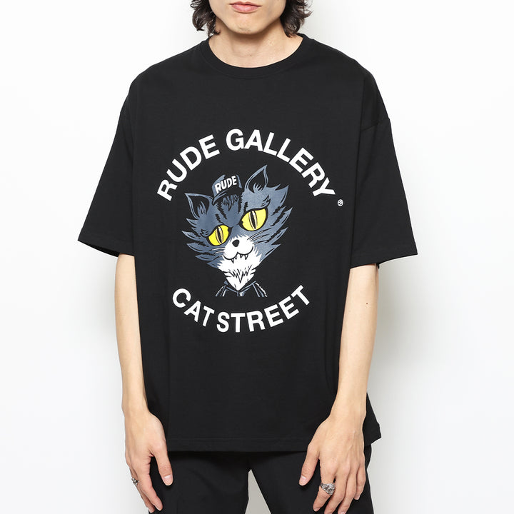 BLACK CAT STREET TEE