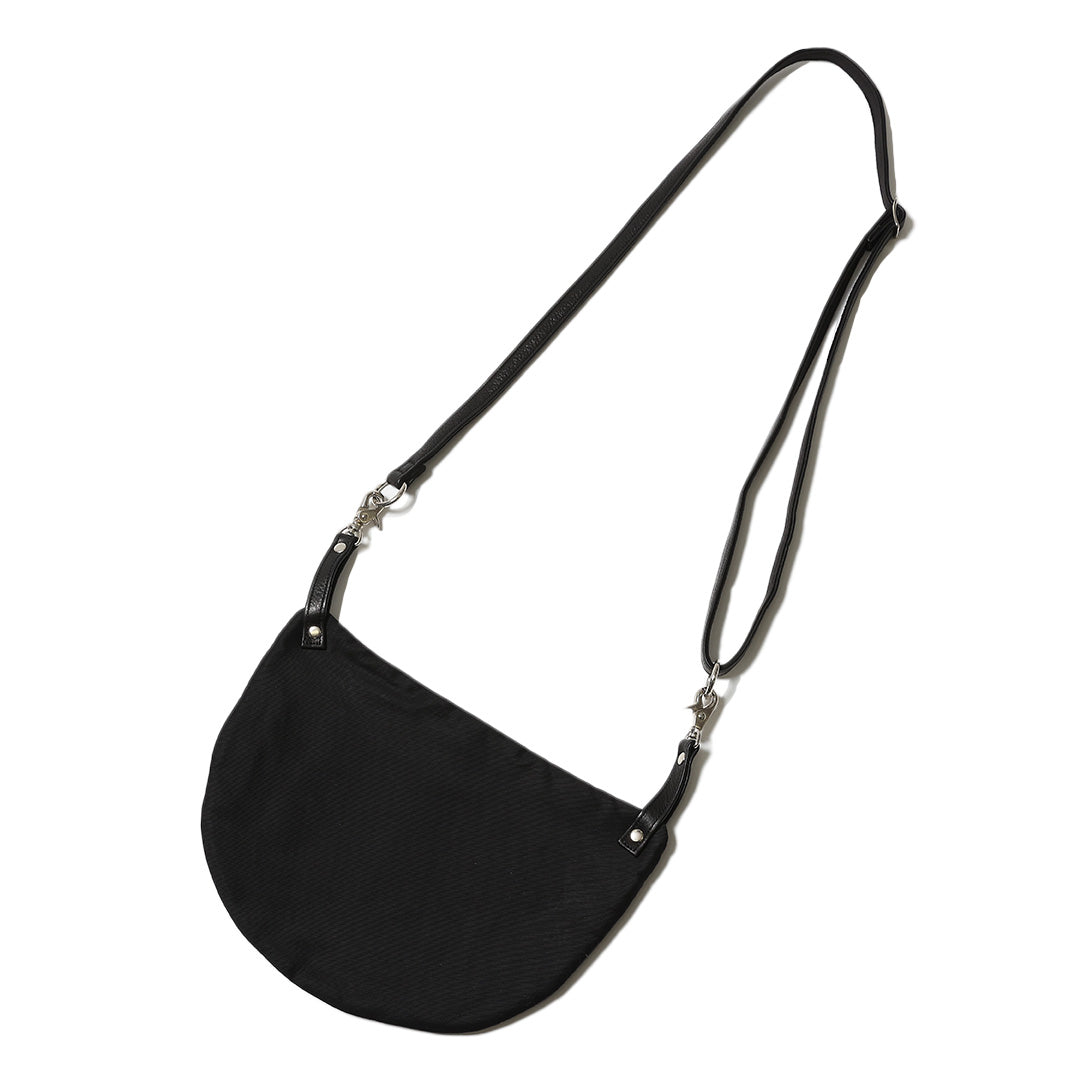 RUDE GALLERY ブラックレザーショルダーバッグ エプロンバッグ LEATHER BIG APRON BAG - RUDE GALLERY OFFICIAL ONLINE SHOP