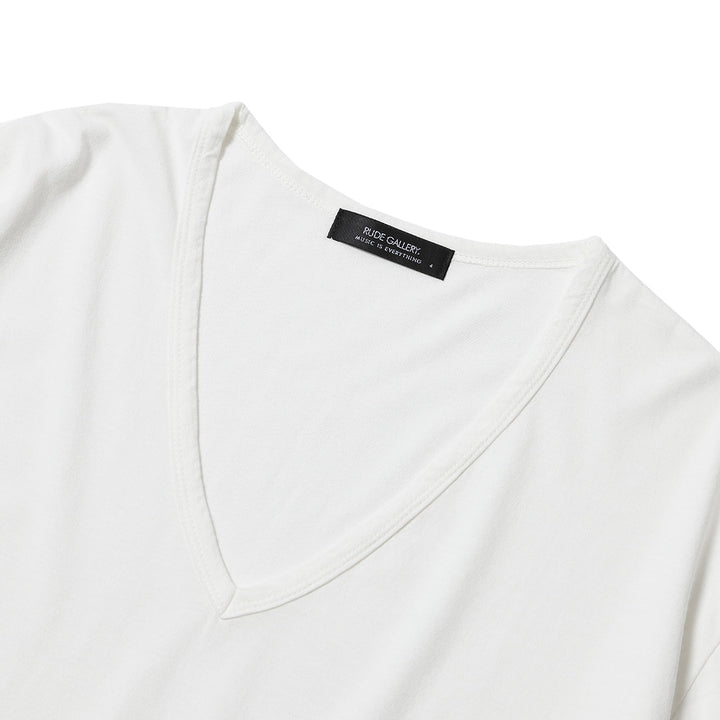 BASIC V NECK TEE