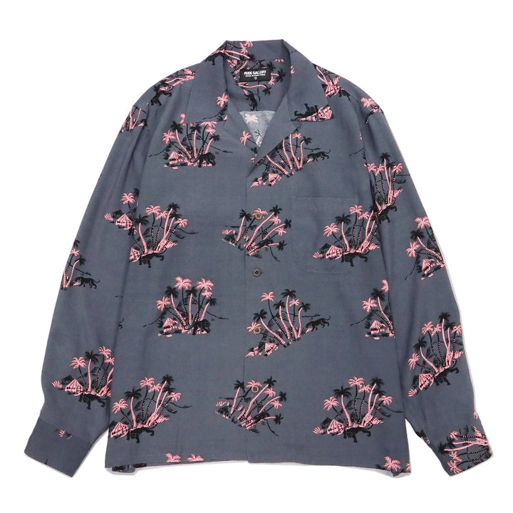 PANTHER ALOHA LS SHIRT