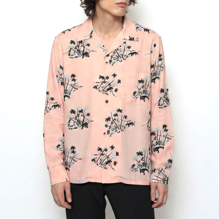 PANTHER ALOHA LS SHIRT
