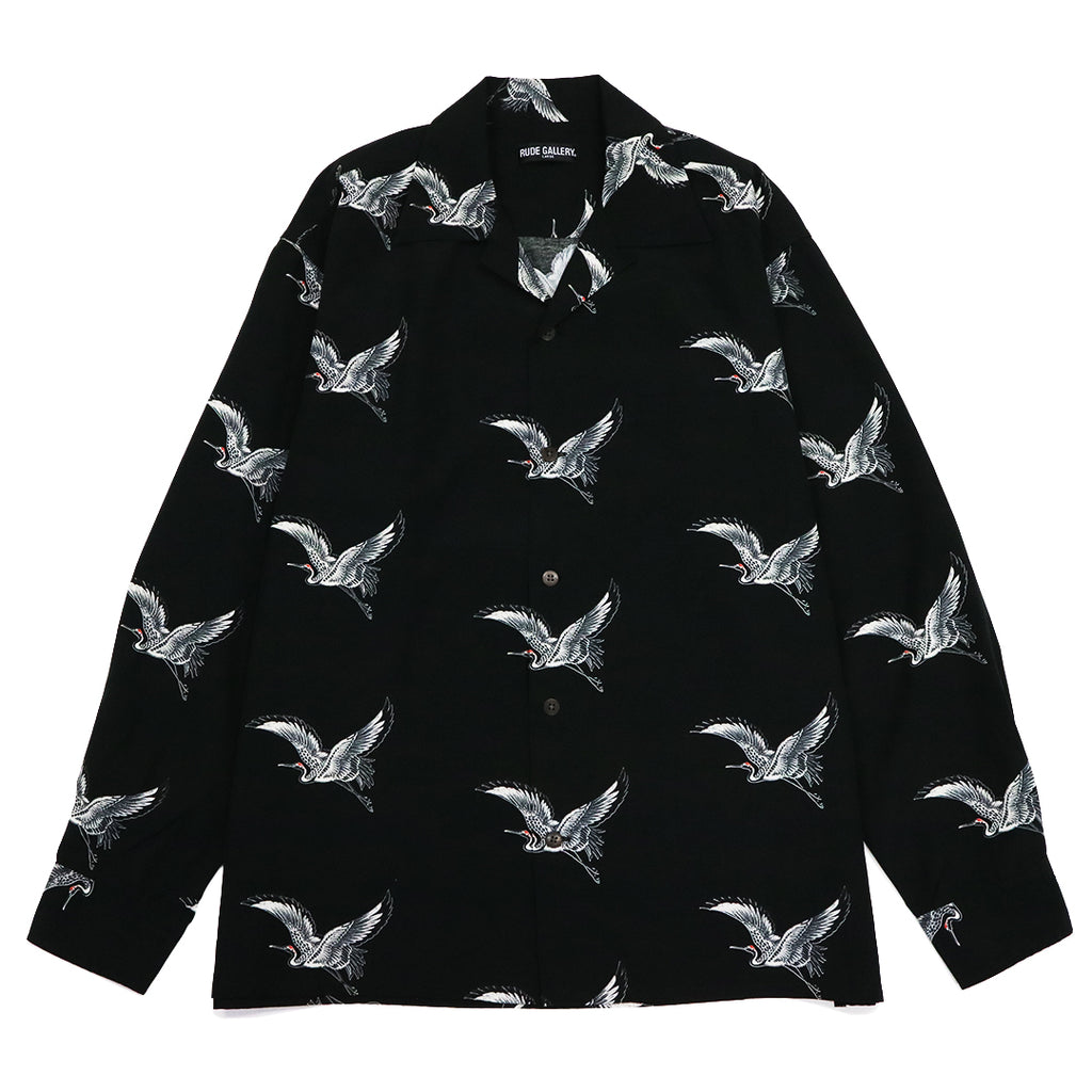 TSURU ALOHA LS SHIRT – RUDE GALLERY OFFICIAL ONLINE SHOP