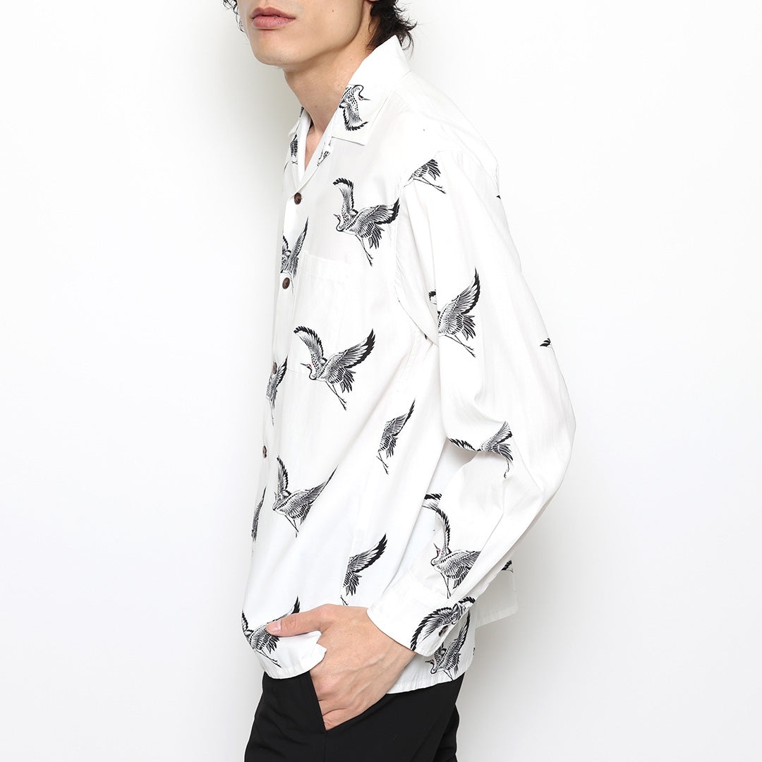 TSURU ALOHA LS SHIRT