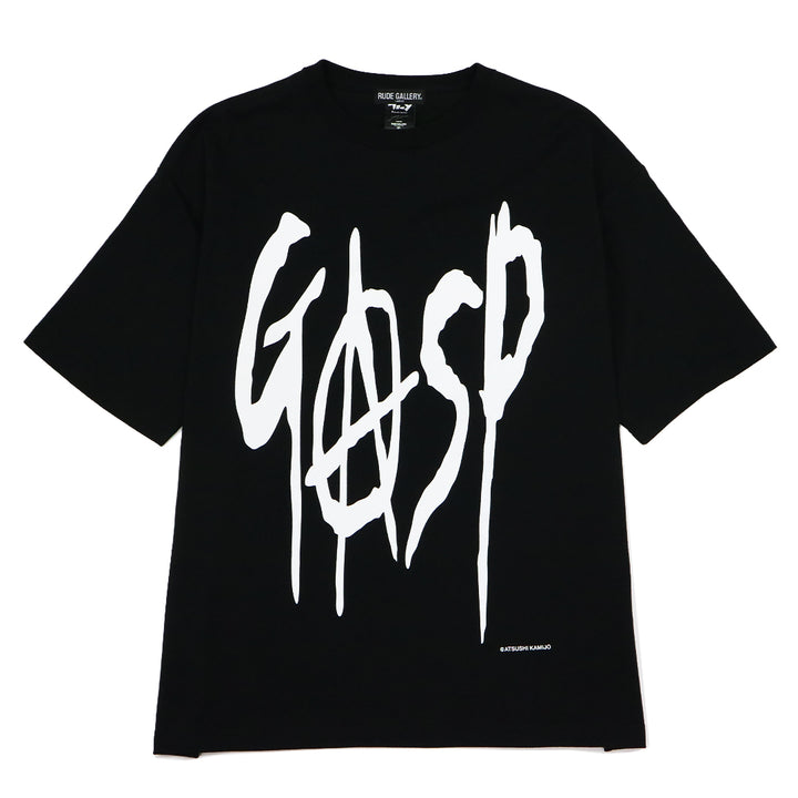 GASP LOGO BIG TEE - Collaboration by 上條 淳士