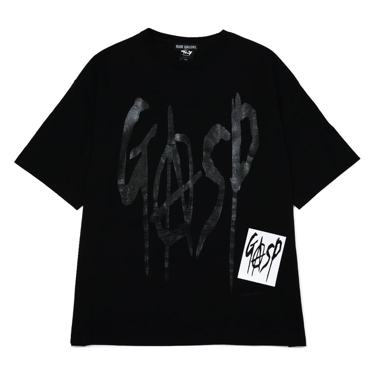 GASP LOGO BIG TEE - Collaboration by 上條 淳士