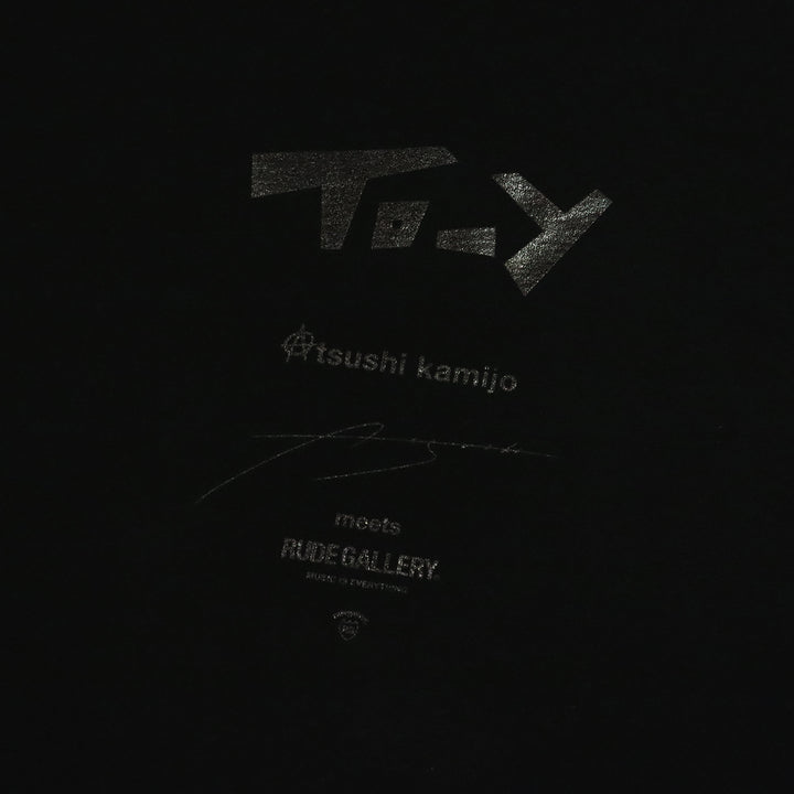 GASP LOGO BIG TEE - Collaboration by 上條 淳士