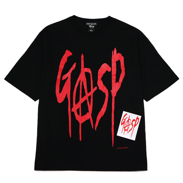 GASP LOGO BIG TEE - Collaboration by 上條 淳士