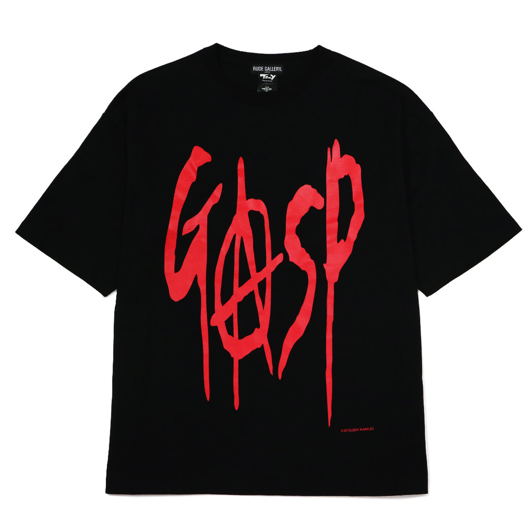 GASP LOGO BIG TEE - Collaboration by 上條 淳士