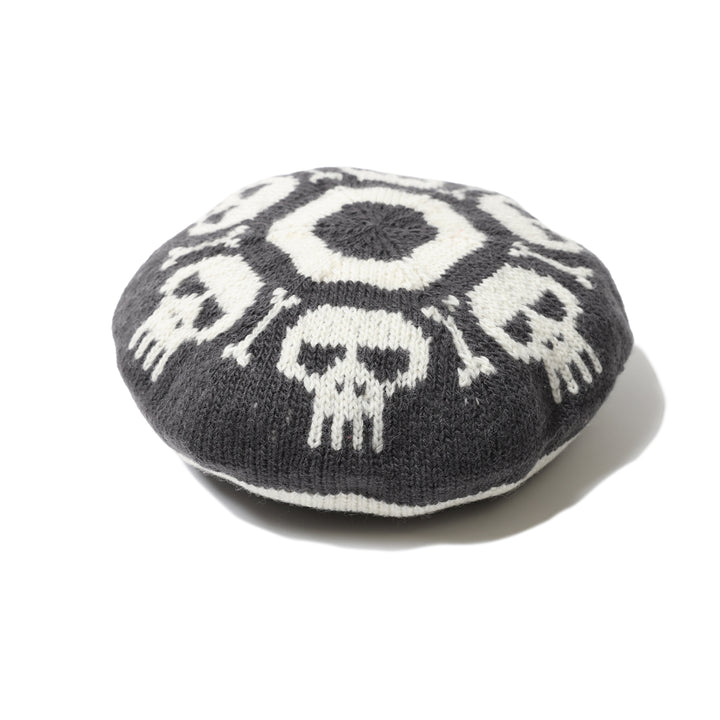 SKULLSHIT×RUDE GALLERY KNIT BERET