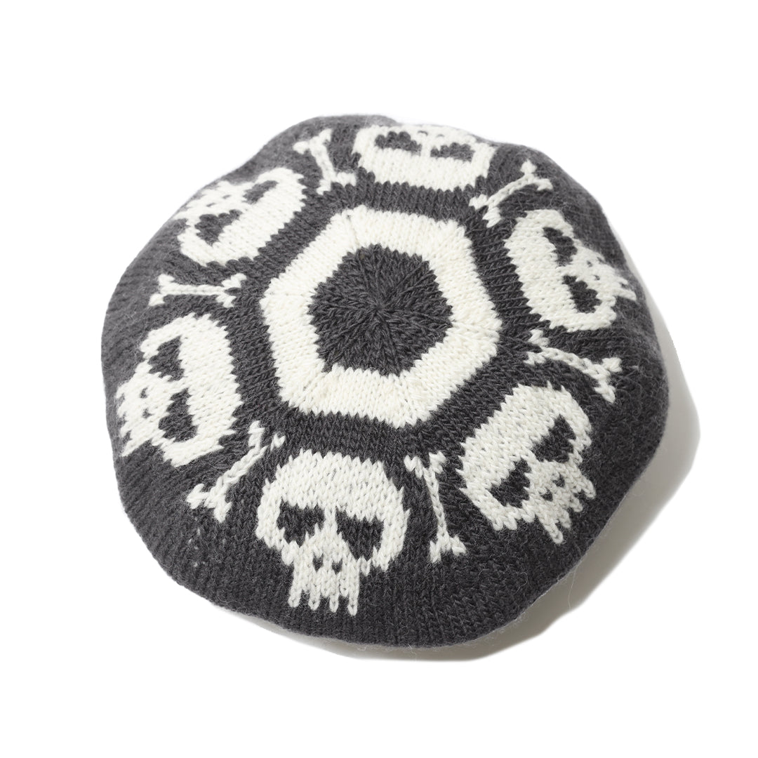 SKULLSHIT×RUDE GALLERY KNIT BERET