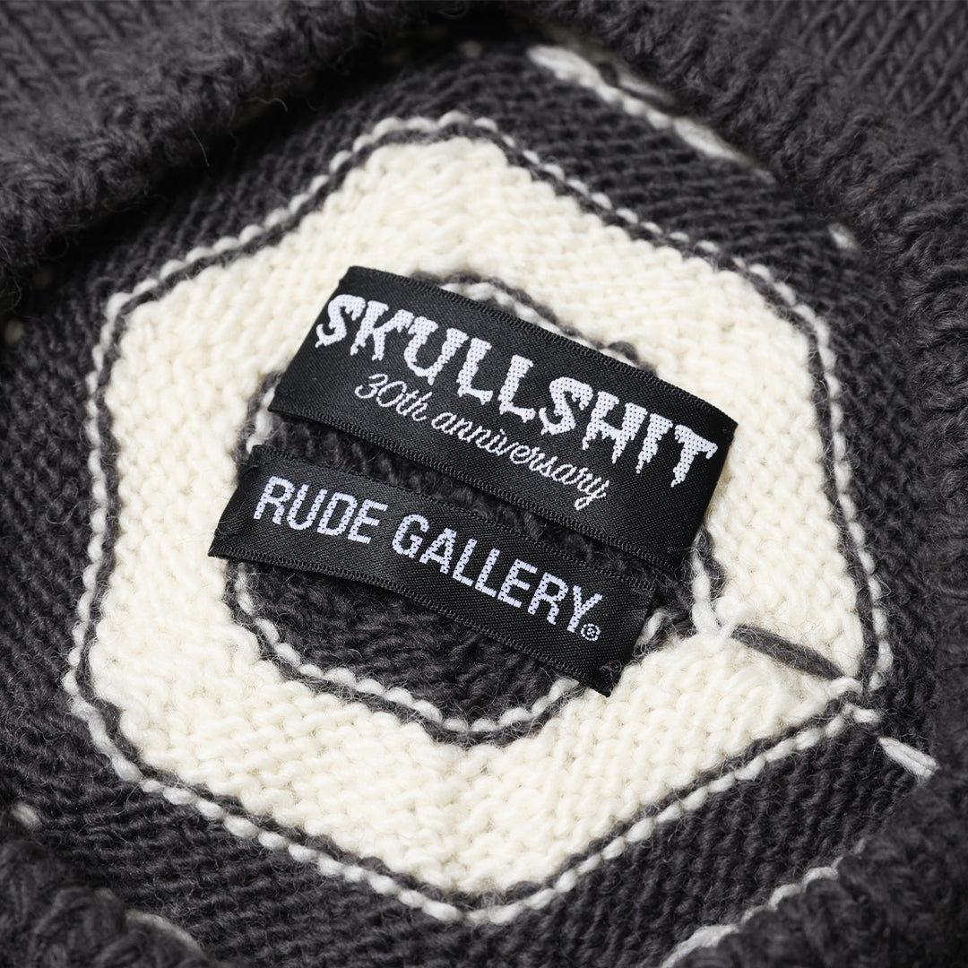 SKULLSHIT×RUDE GALLERY KNIT BERET