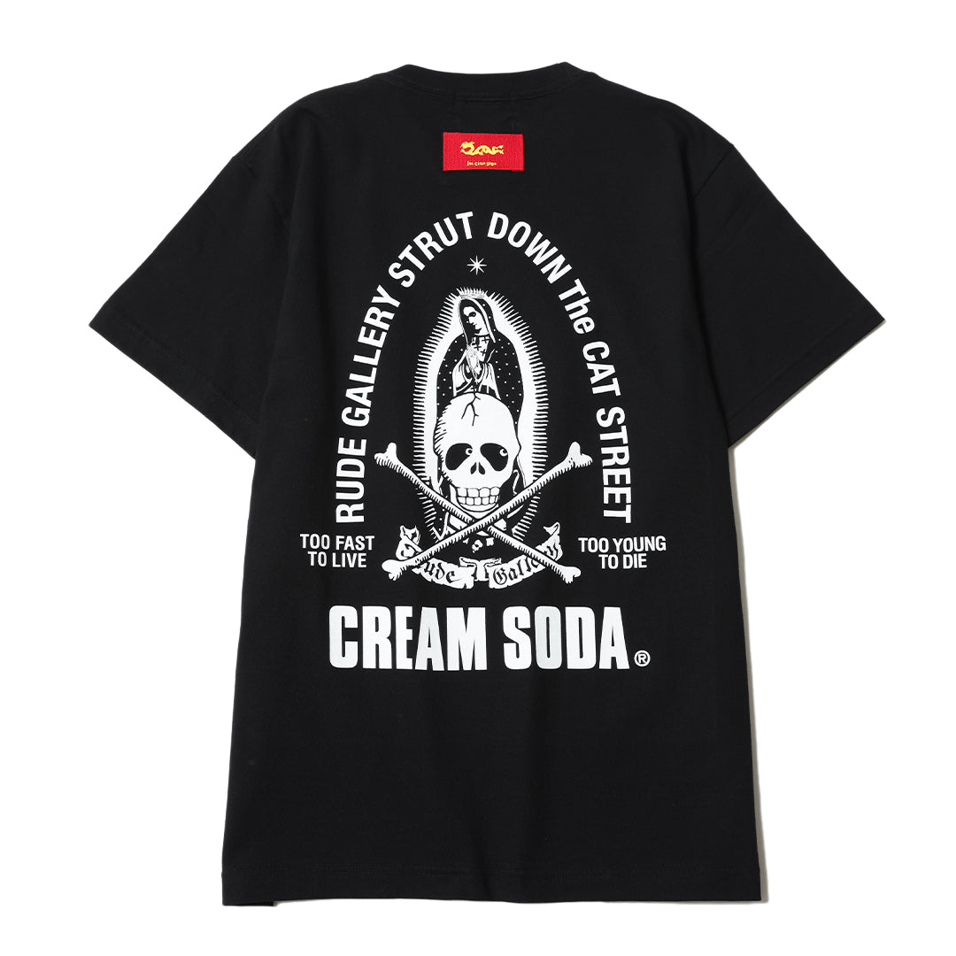 タイムセールRUDE GALLERY 十字架プリントストール　BK チバ　ケルト RG1687_2.jpg?v=1780044990&