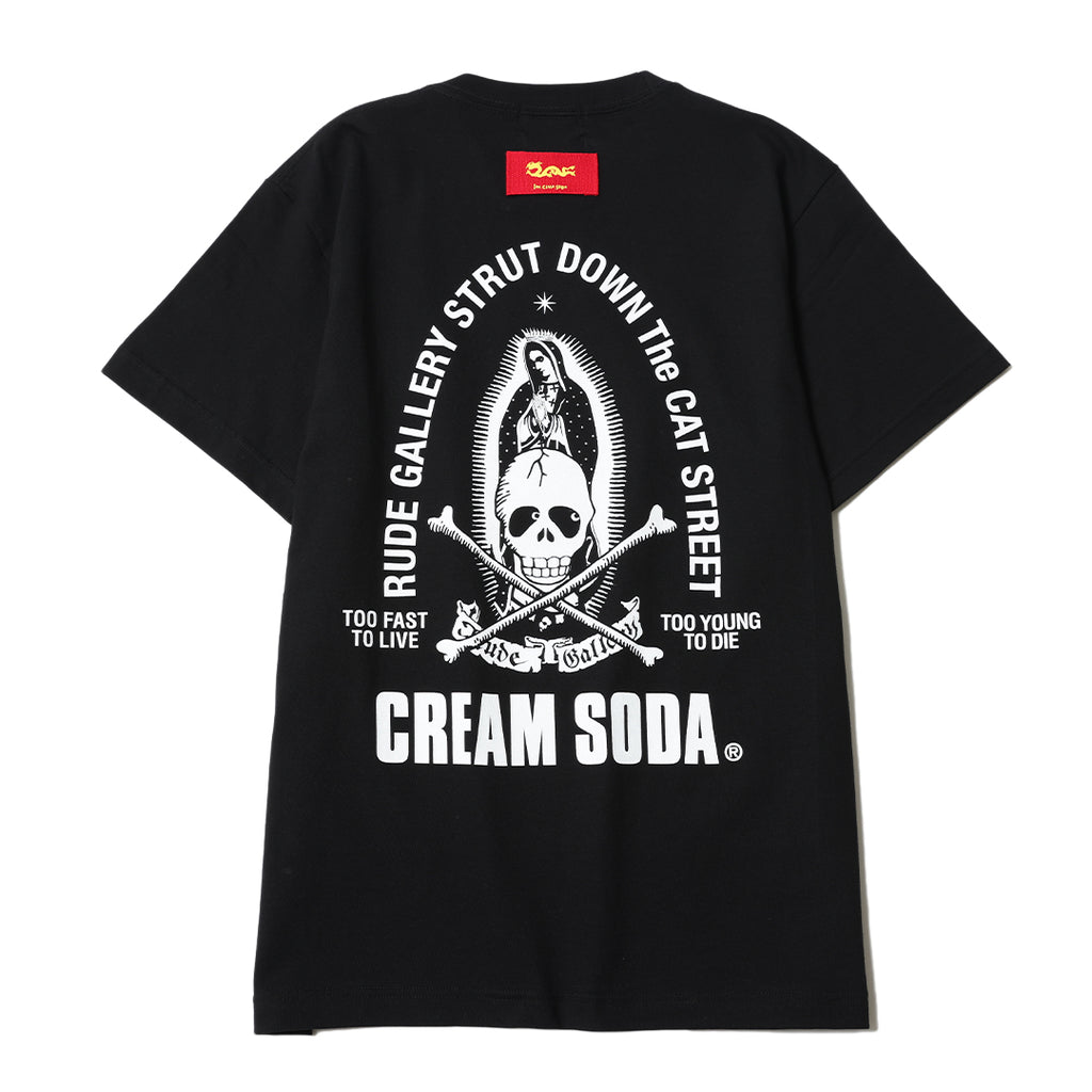 CREAM SODA×RUDE GALLERY MARIA&SKULL TEE – RUDE GALLERY OFFICIAL
