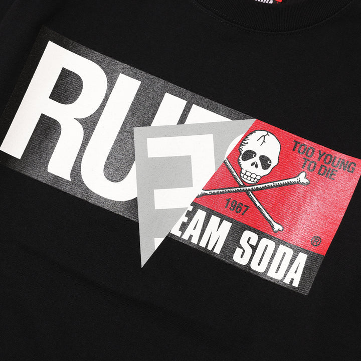 CREAM SODA×RUDE GALLERY STICKER TEE