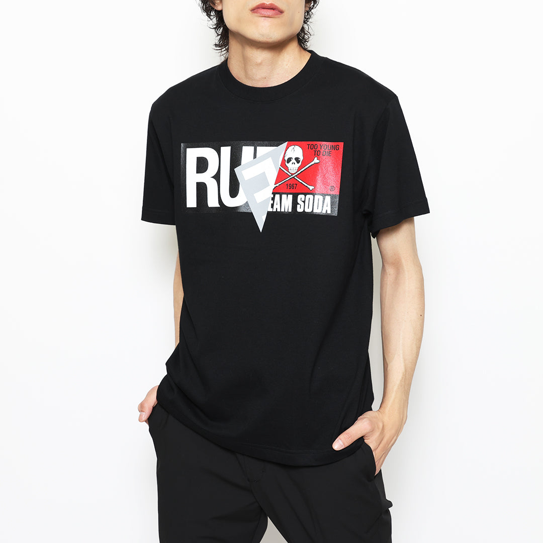 CREAM SODA×RUDE GALLERY STICKER TEE