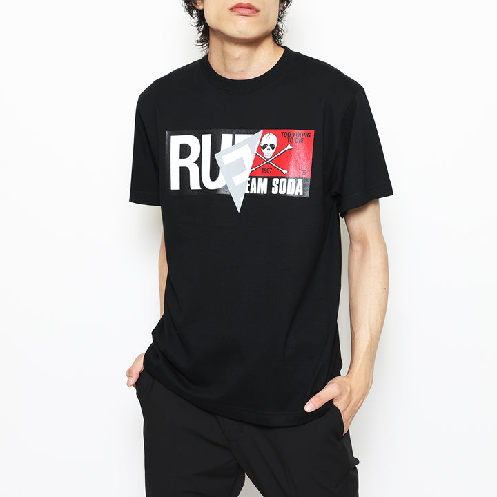 CREAM SODA×RUDE GALLERY STICKER TEE