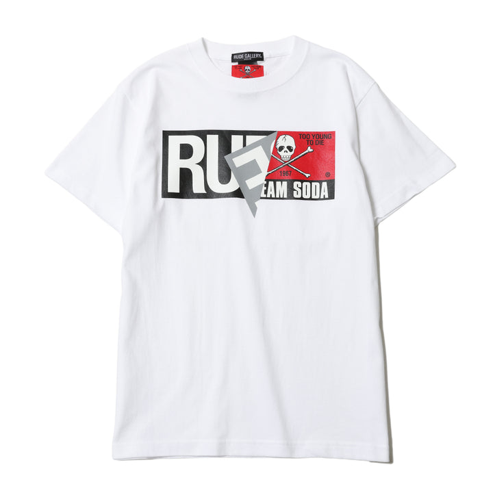 CREAM SODA×RUDE GALLERY STICKER TEE
