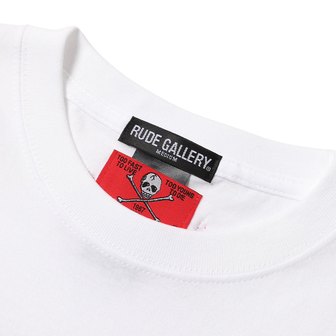 CREAM SODA×RUDE GALLERY STICKER TEEルード白L CREAM SODA×RUDE GALLERY STICKER TEE – RUDE GALLERY OFFICIAL ONLINE