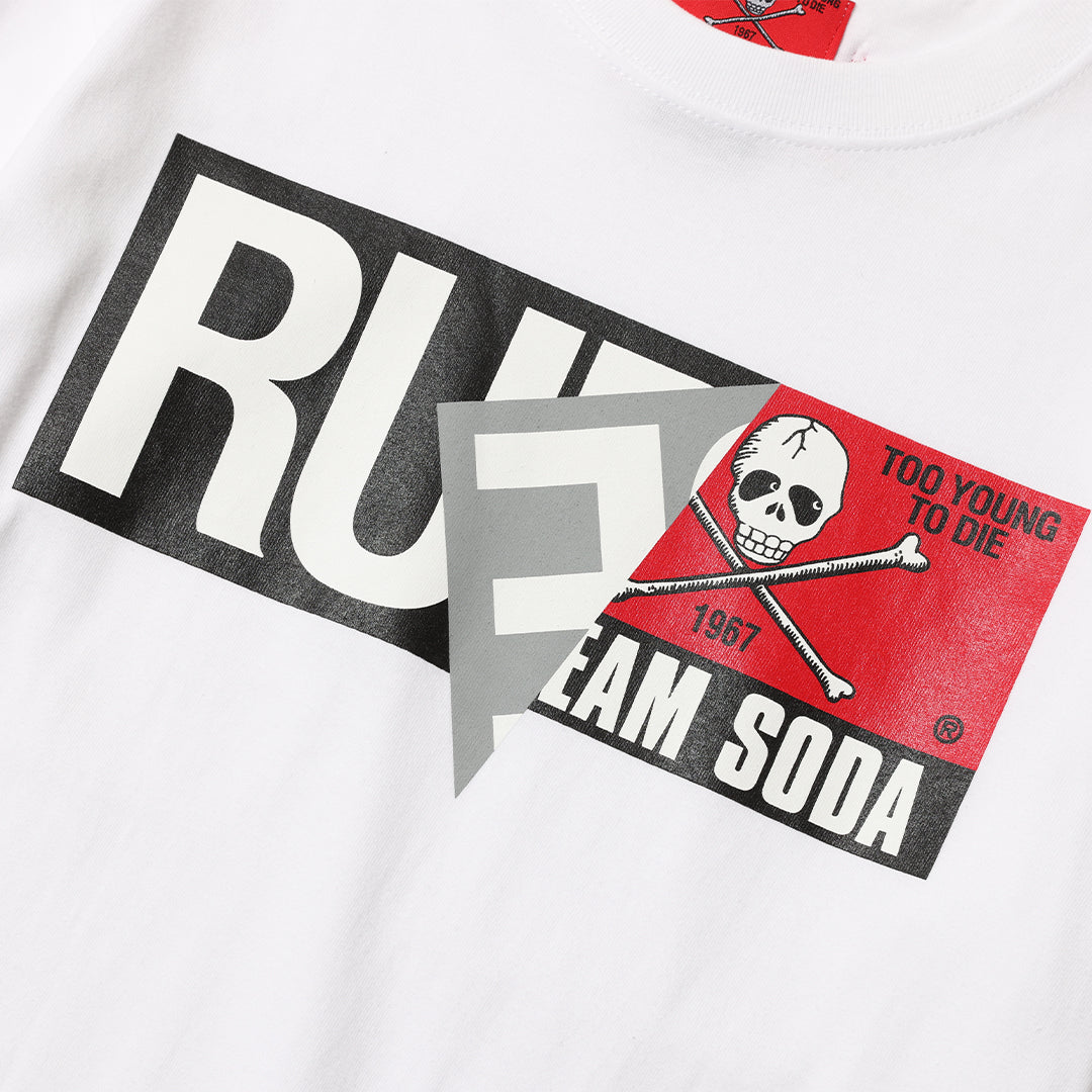 CREAM SODA×RUDE GALLERY STICKER TEE – RUDE GALLERY OFFICIAL ONLINE