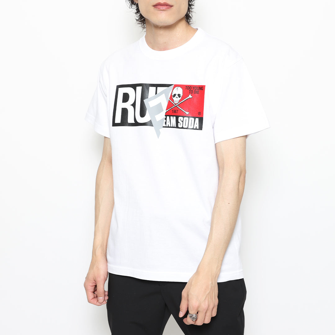 CREAM SODA×RUDE GALLERY STICKER TEEルード白L CREAM SODA×RUDE GALLERY STICKER TEE – RUDE GALLERY OFFICIAL ONLINE
