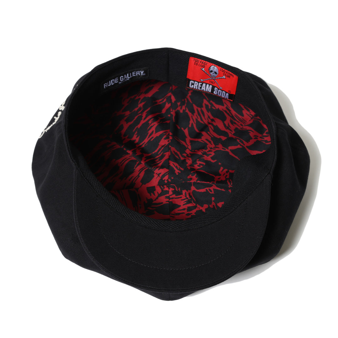 CREAM SODA×RUDE GALLERY CASQUETTE