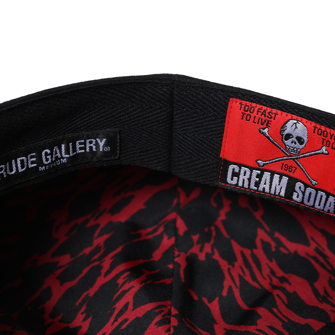 CREAM SODA×RUDE GALLERY CASQUETTE