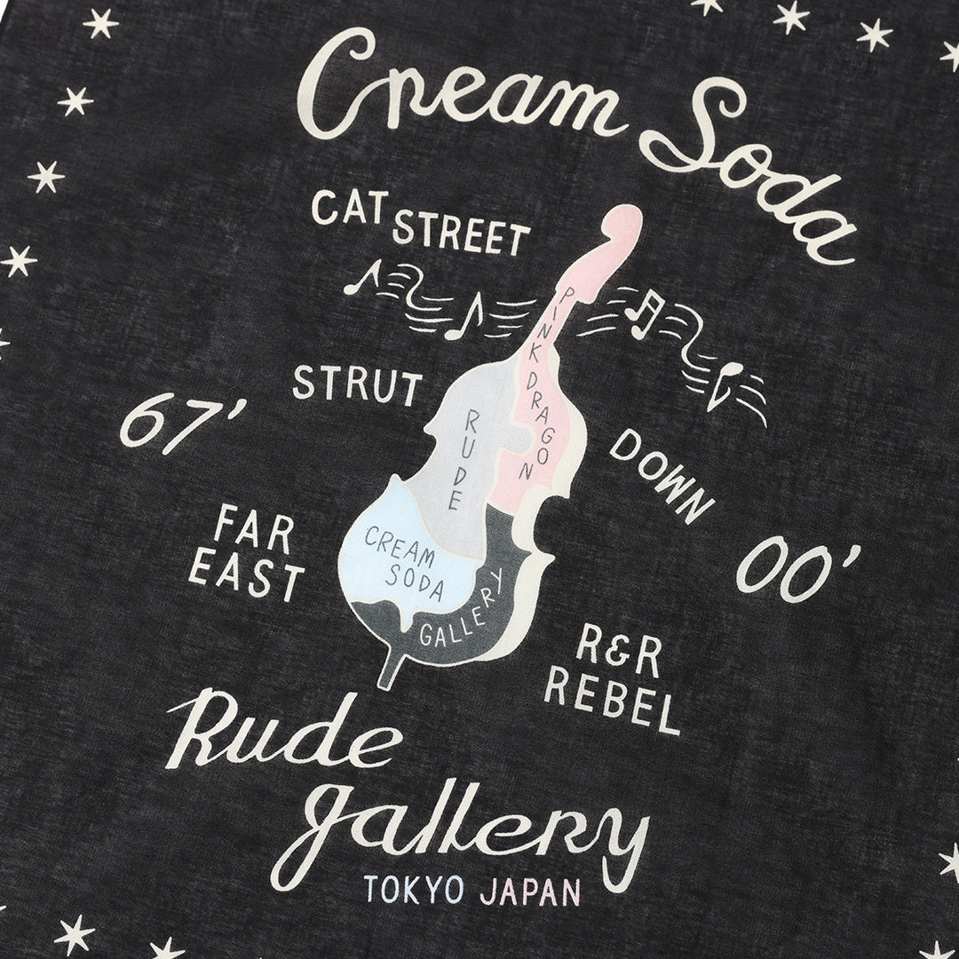 CREAM SODA×RUDE GALLERY BANDANA