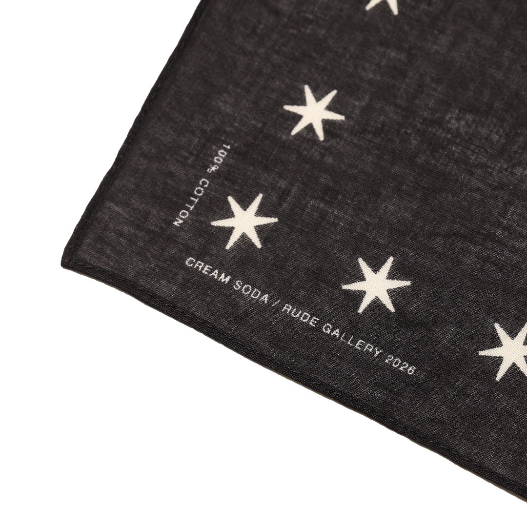 CREAM SODA×RUDE GALLERY BANDANA