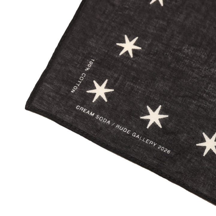 CREAM SODA×RUDE GALLERY BANDANA