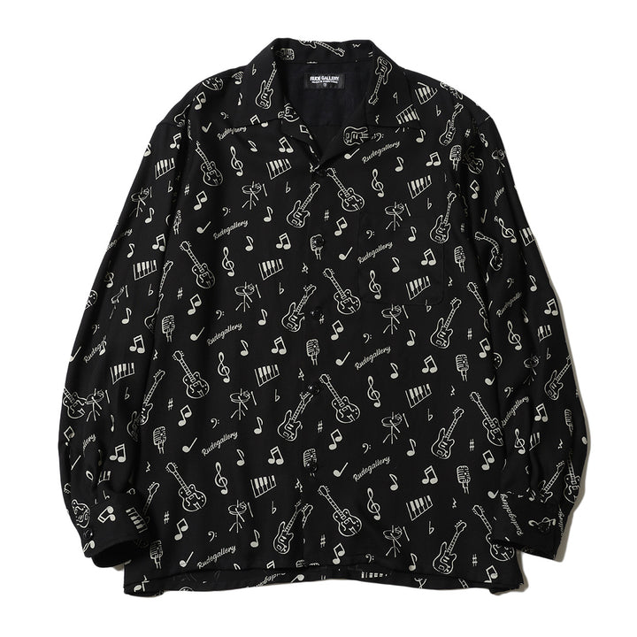 ONPU OPEN COLLAR LS SHIRT