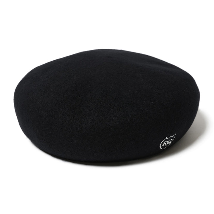 LABEL WOOL BERET