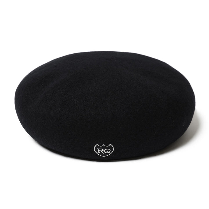 LABEL WOOL BERET