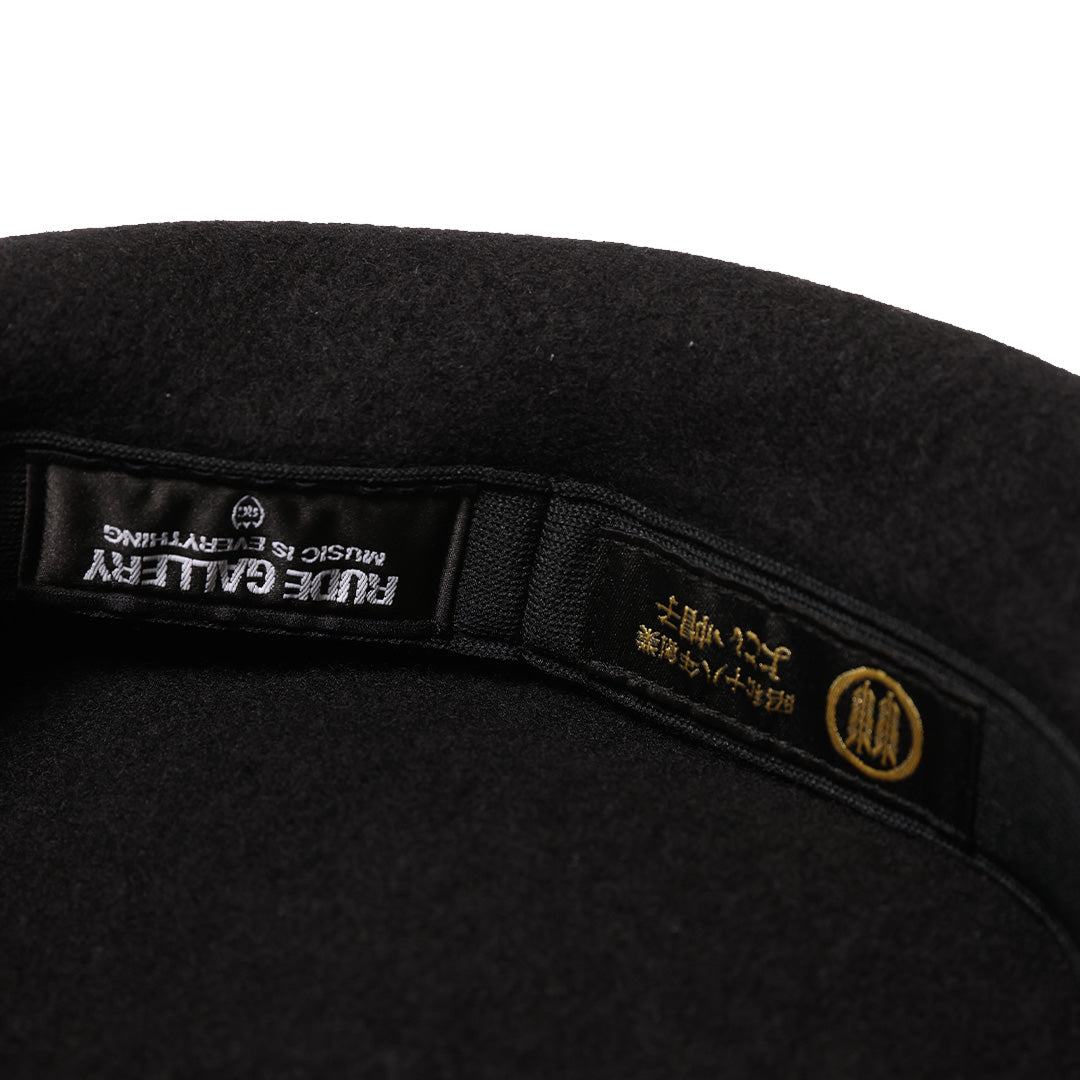 LABEL WOOL BERET