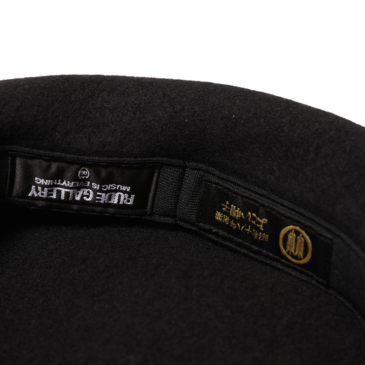 LABEL WOOL BERET