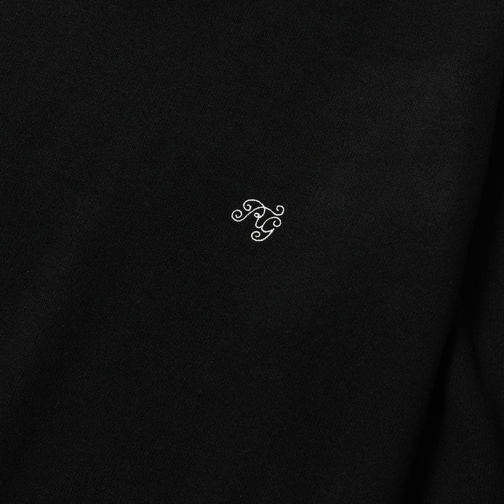 BASIC MOCK NECK KNIT LS