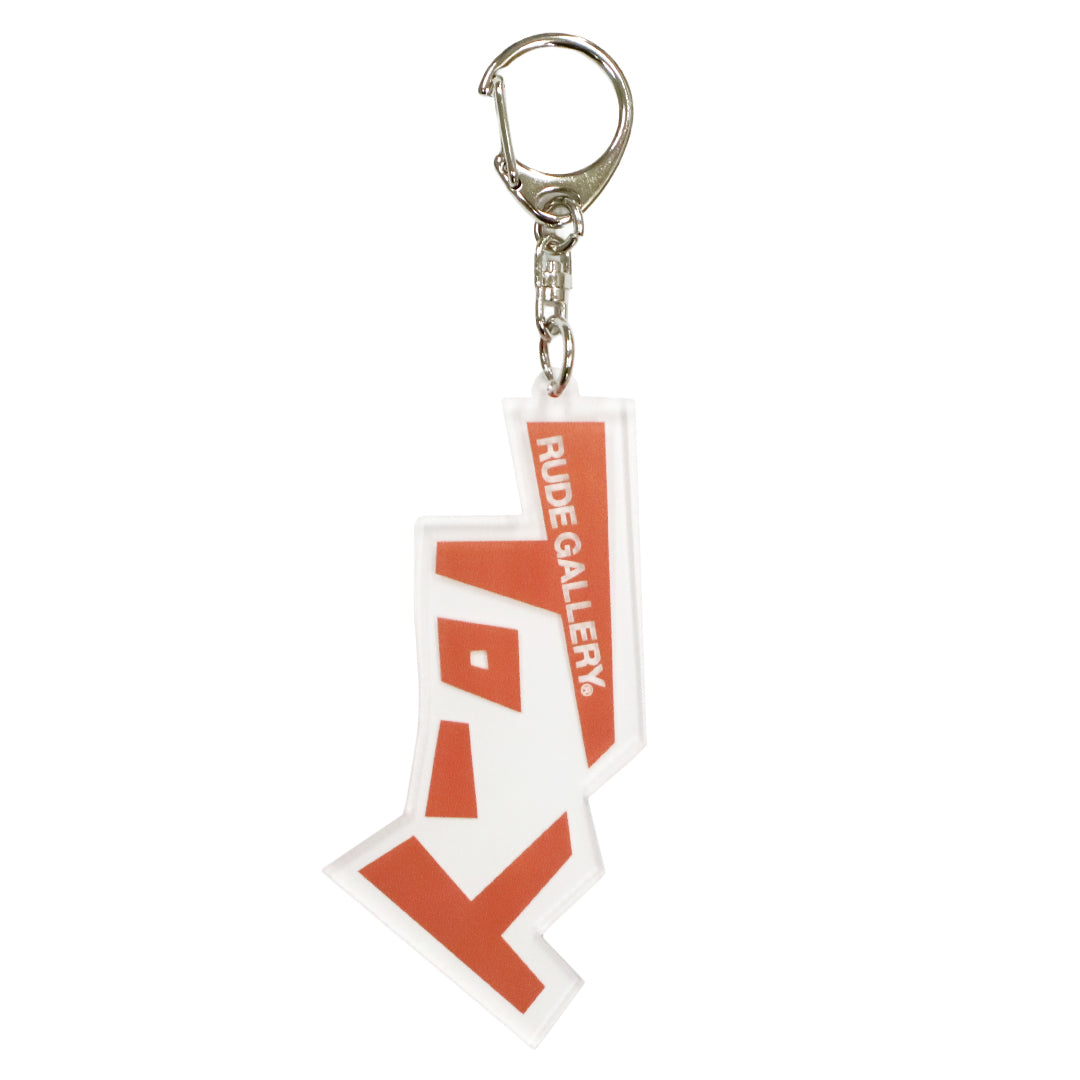 LOGO ACRYLIC KEYHOLDER - ART WORK by 上條淳士