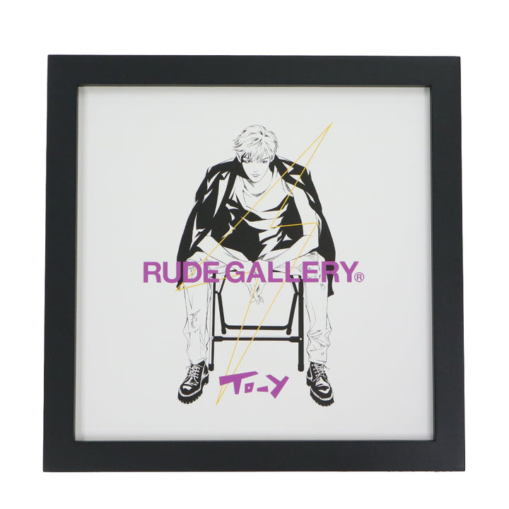 To-y SILK SCREEN POSTER -ART WORK by 上條淳士