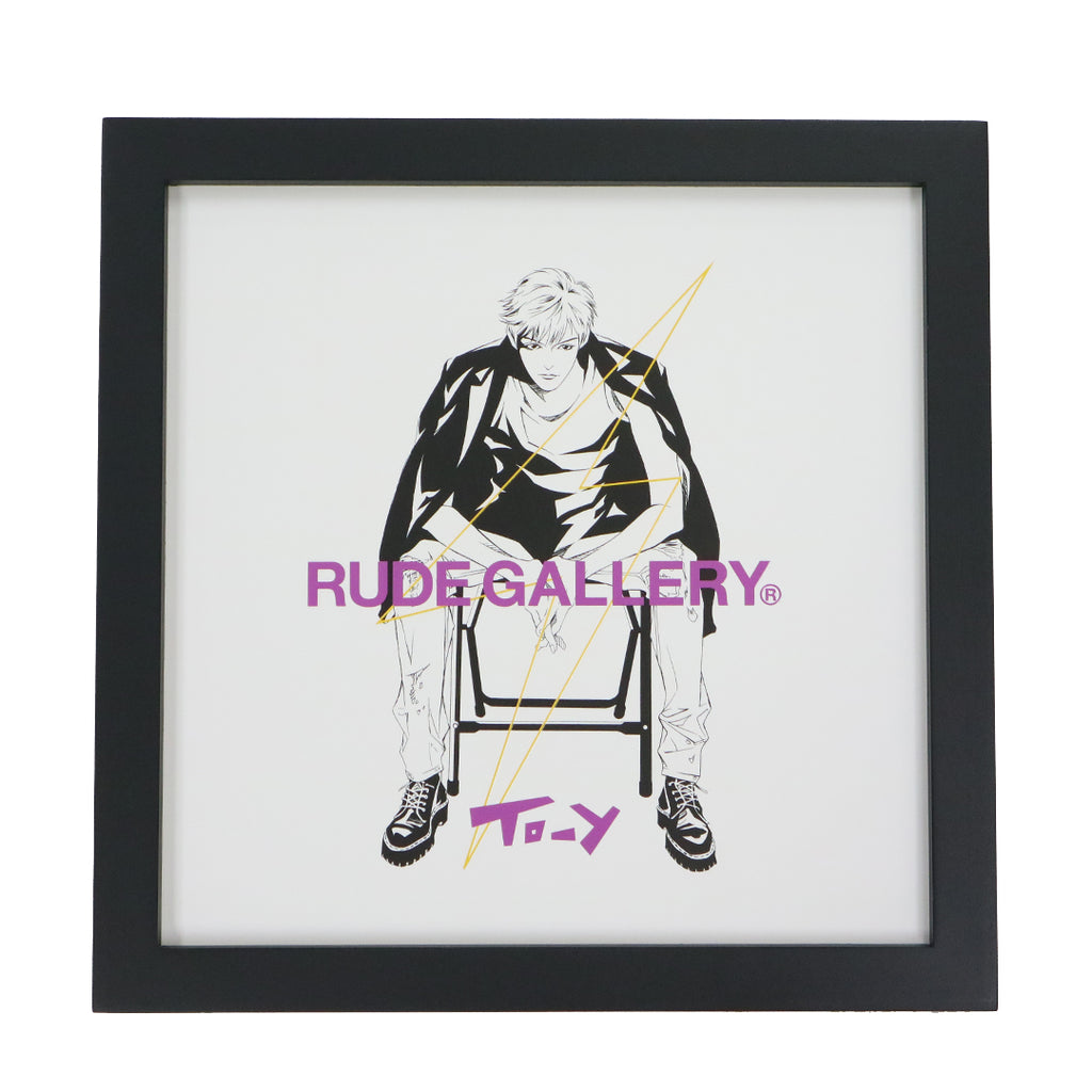 To-y SILK SCREEN POSTER -ART WORK by 上條淳士 – RUDE GALLERY