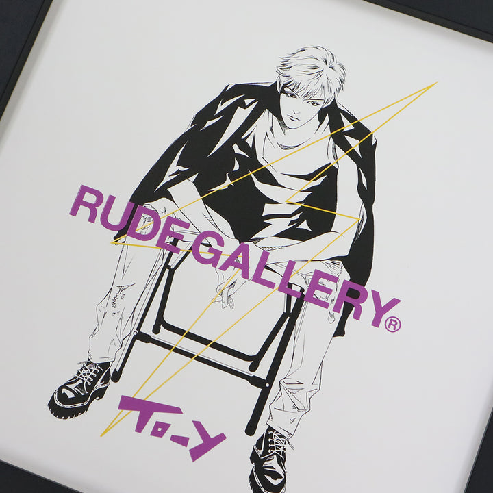 To-y SILK SCREEN POSTER -ART WORK by 上條淳士