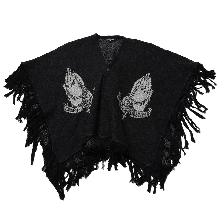 MARIA KNIT PONCHO
