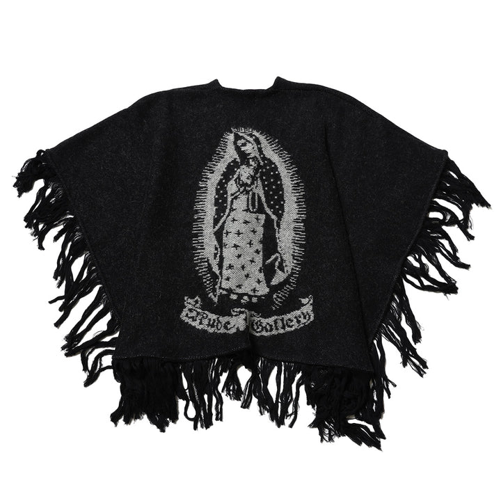 MARIA KNIT PONCHO