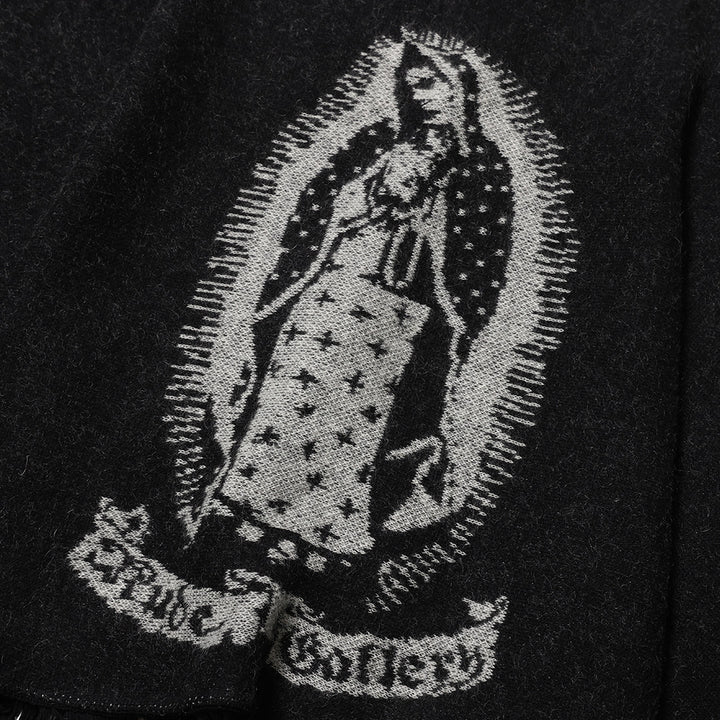 MARIA KNIT PONCHO