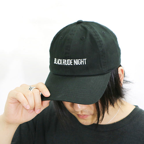 BLACK RUDE NIGHT COTTON CAP