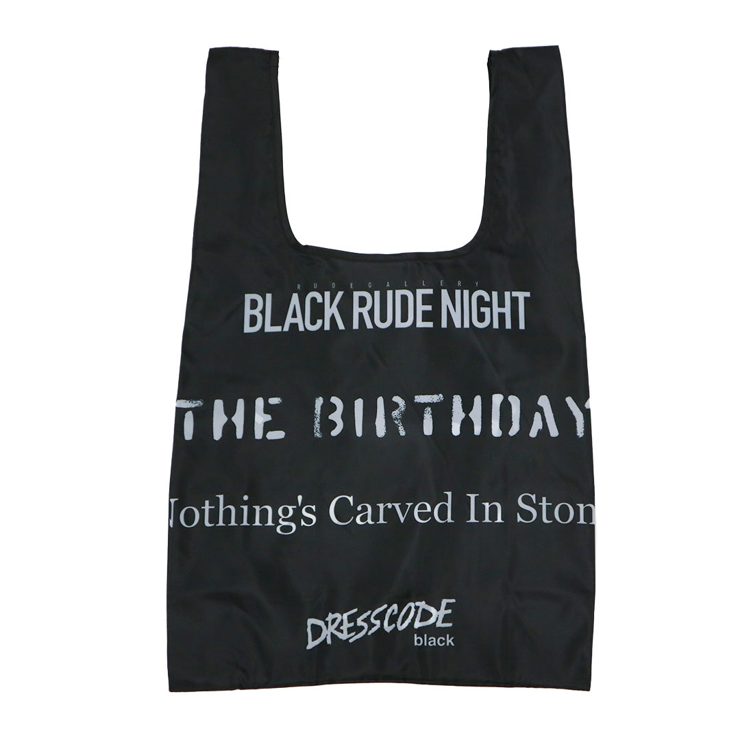 BLACK RUDE NIGHT ECOBAG